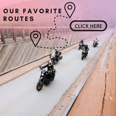 Babes Ride Out East Coast 2024 Suggested Route Maps | Downloadable Versions