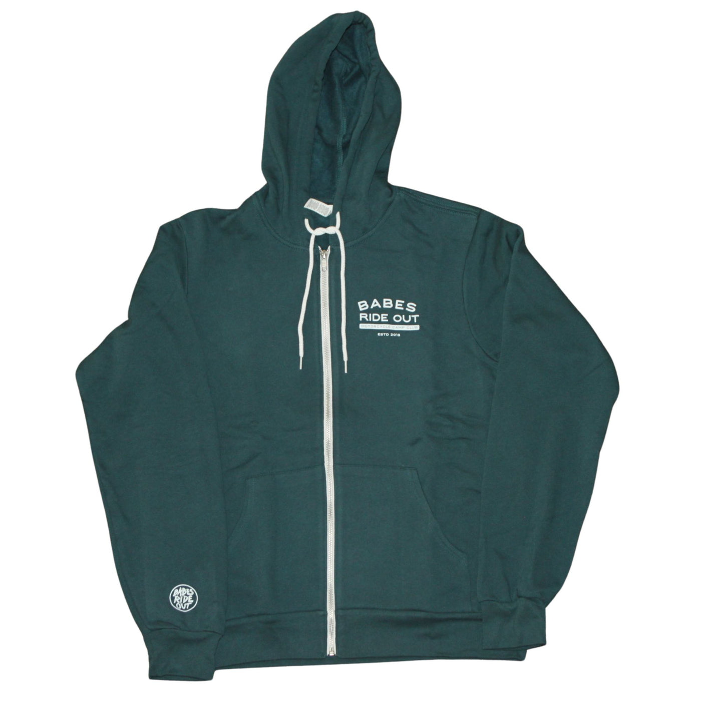 Campfire Zip Hoodie - Atlantic