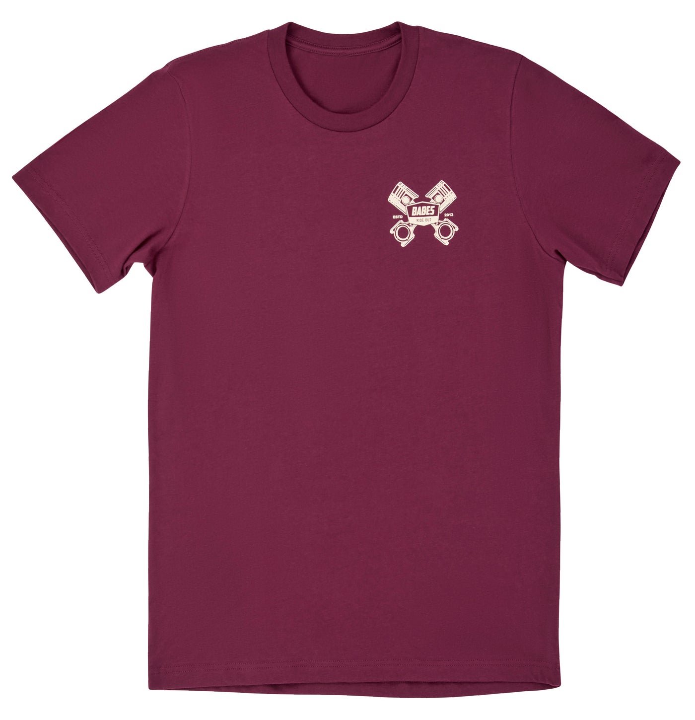 Pistons Tee - Maroon