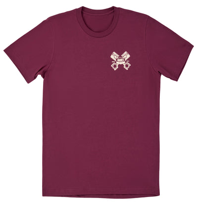 Pistons Tee - Maroon