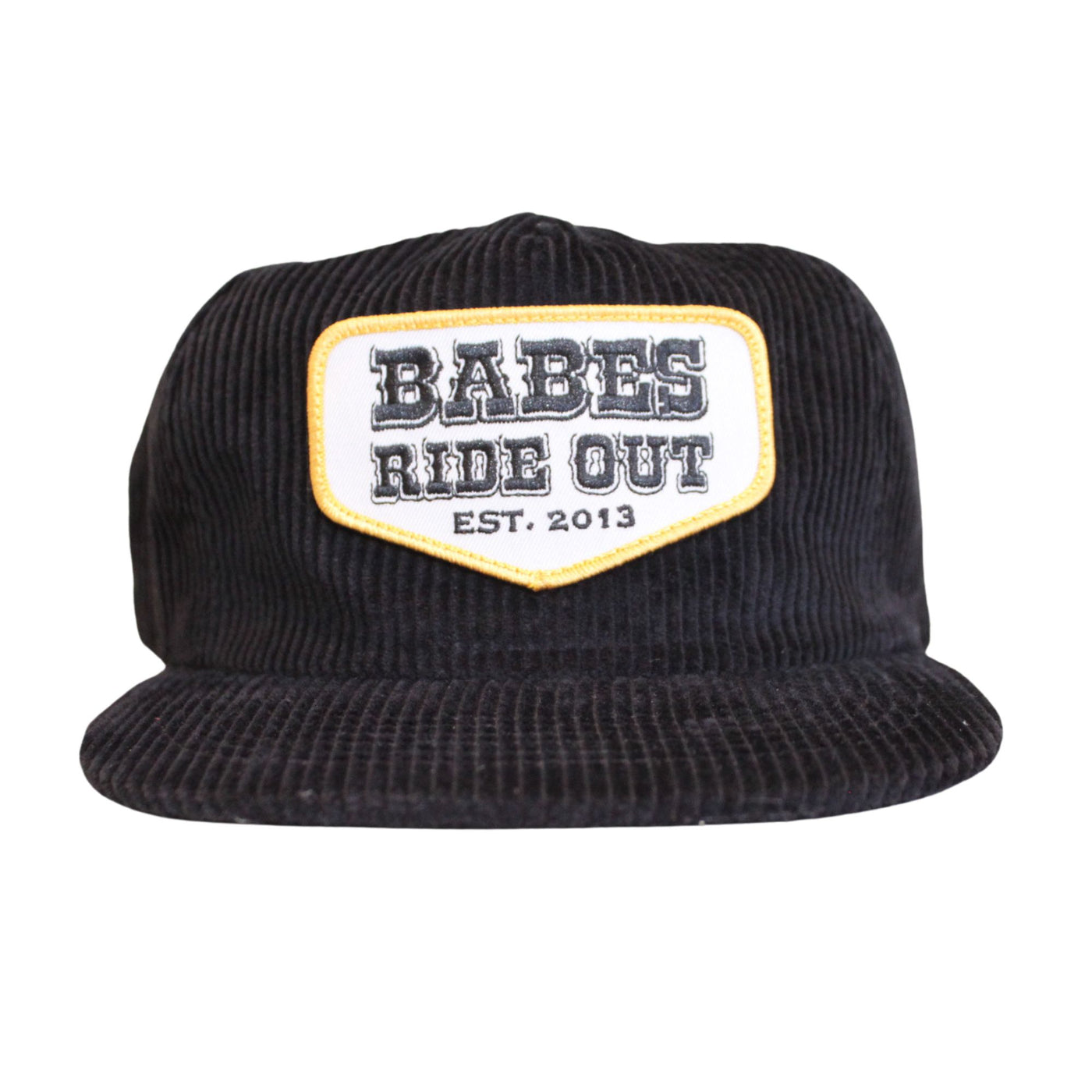 Western Corduroy Hat - Black
