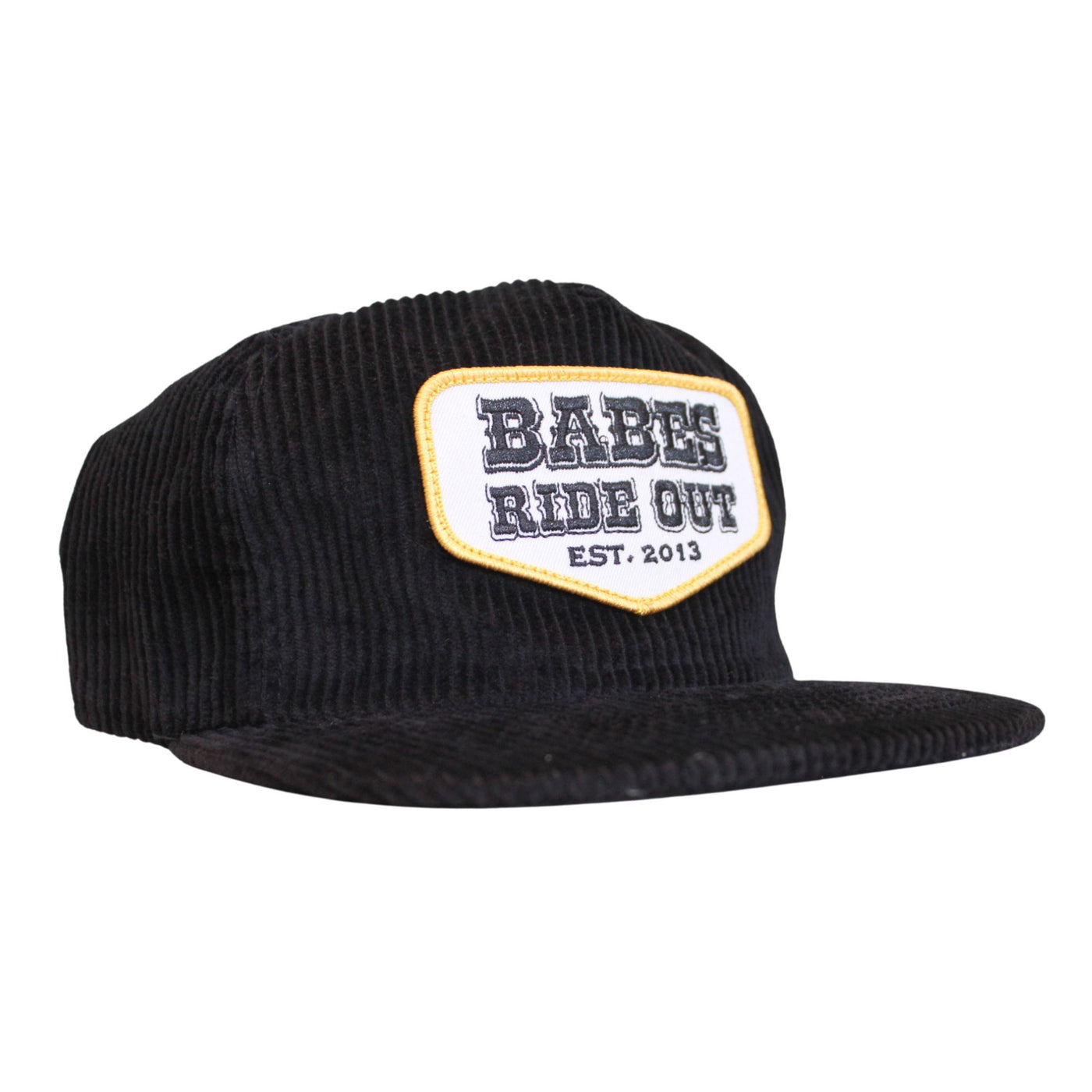 Western Corduroy Hat - Black