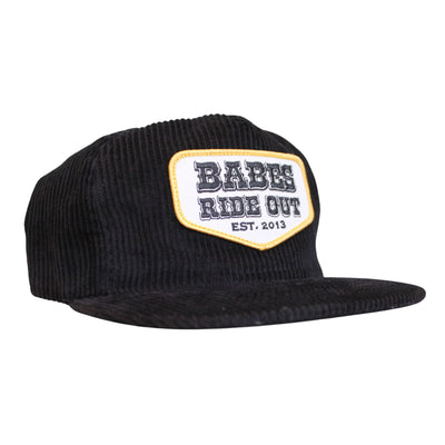 Western Corduroy Hat - Black