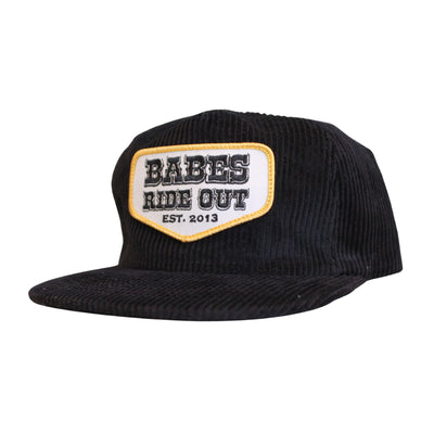 Western Corduroy Hat - Black