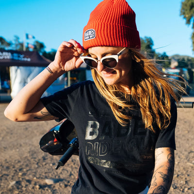 Burn Out Beanie - Red
