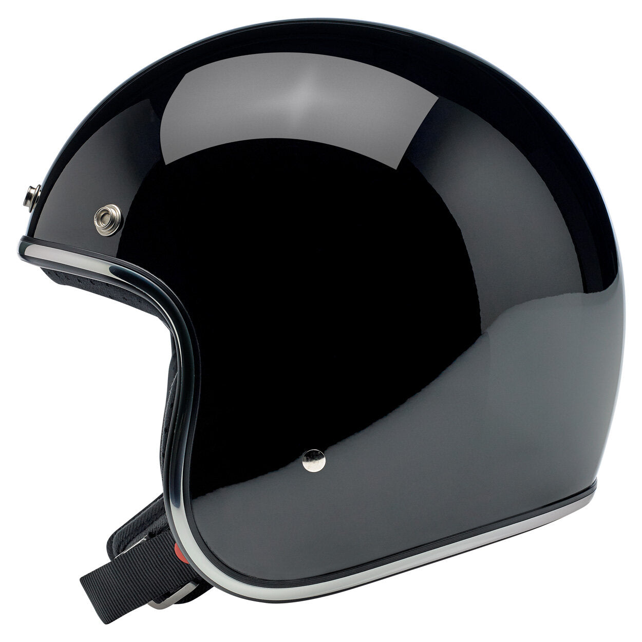 Biltwell Bonanza Helmet - Gloss Black