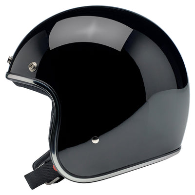 Biltwell Bonanza Helmet - Gloss Black