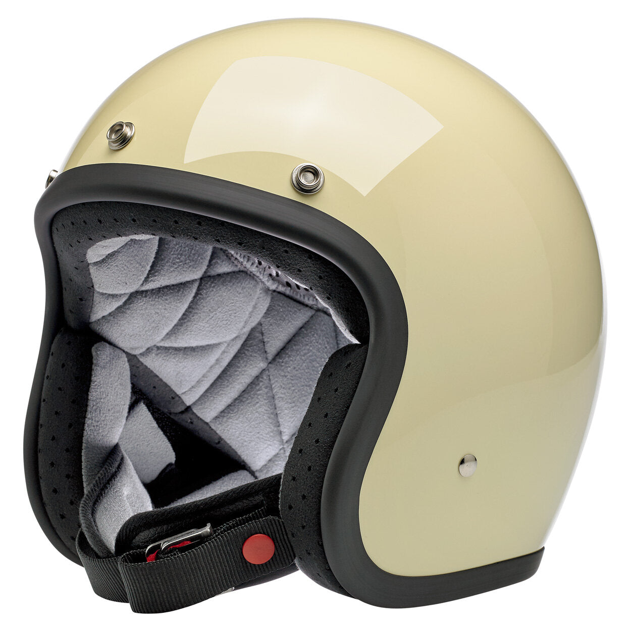 Biltwell Bonanza Helmet - Vintage White