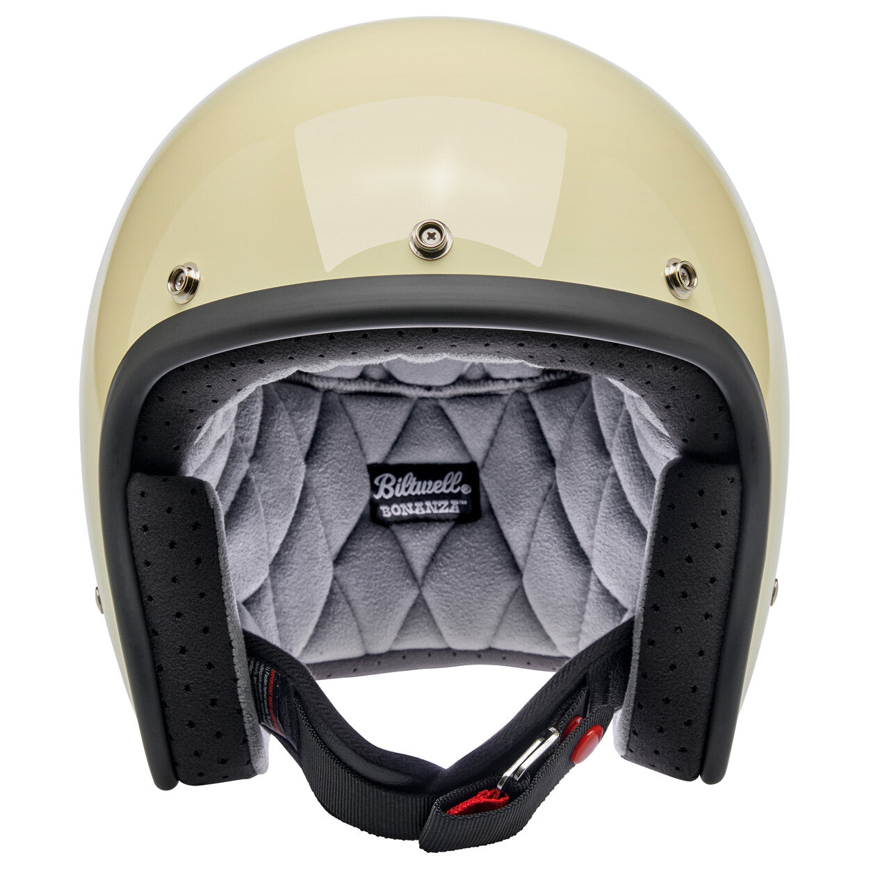 Biltwell Bonanza Helmet - Vintage White