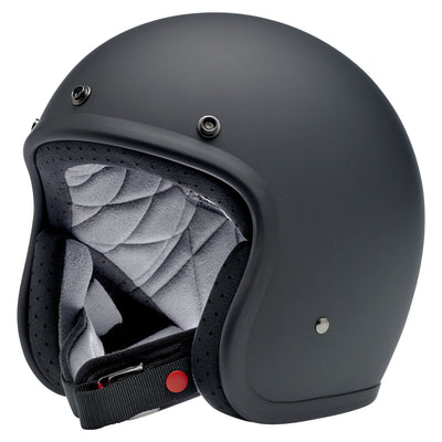 Biltwell Bonanza Helmet - Flat Black