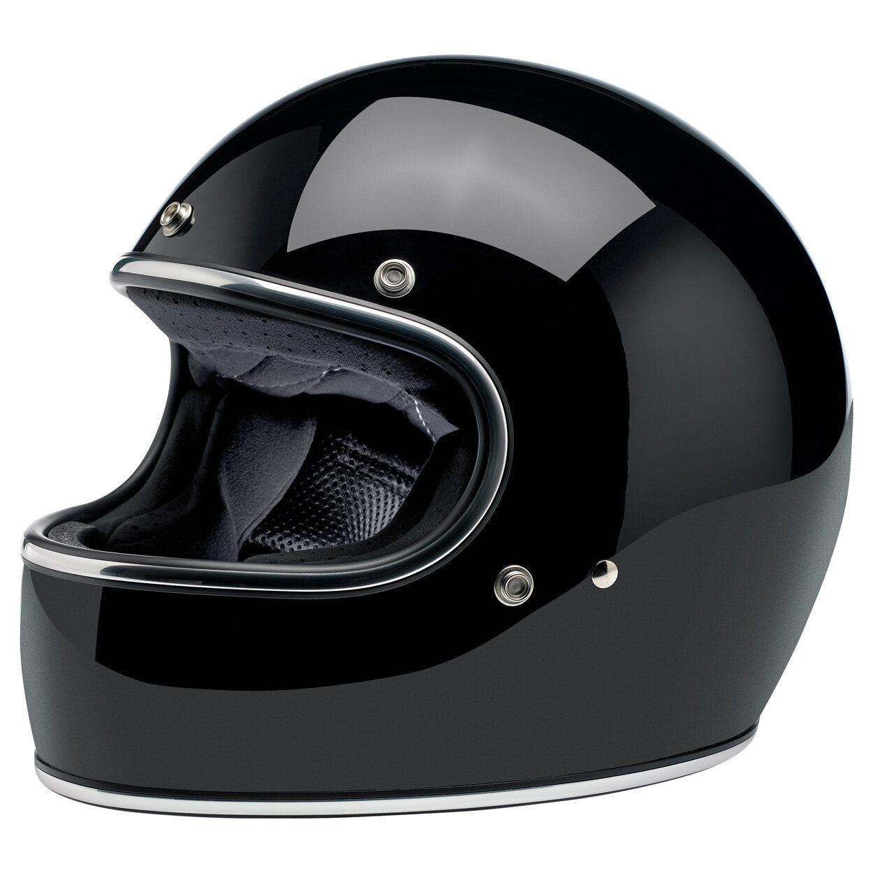 Biltwell Gringo Helmet - Gloss Black