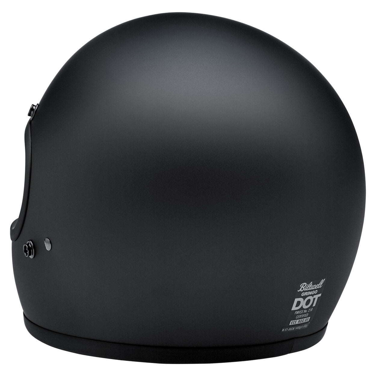 Biltwell Gringo Helmet - Flat Black