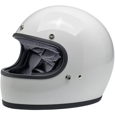Biltwell Gringo Helmet - Gloss White