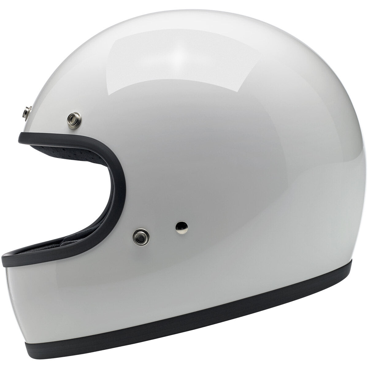Biltwell Gringo Helmet - Gloss White