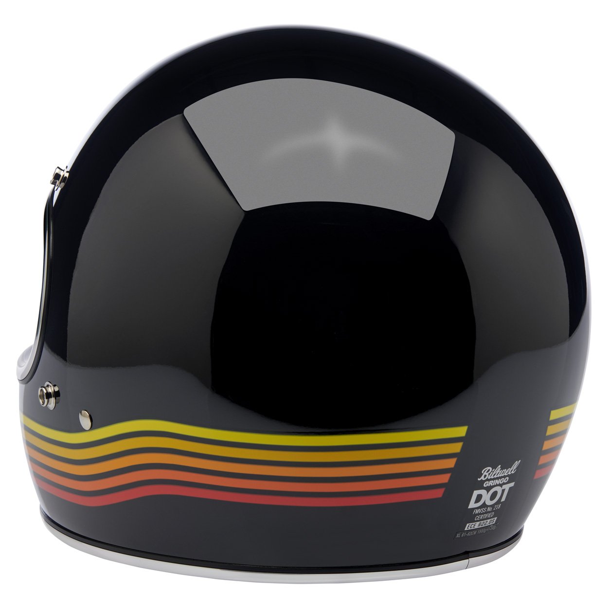 Biltwell Gringo Helmet - Black Spectrum