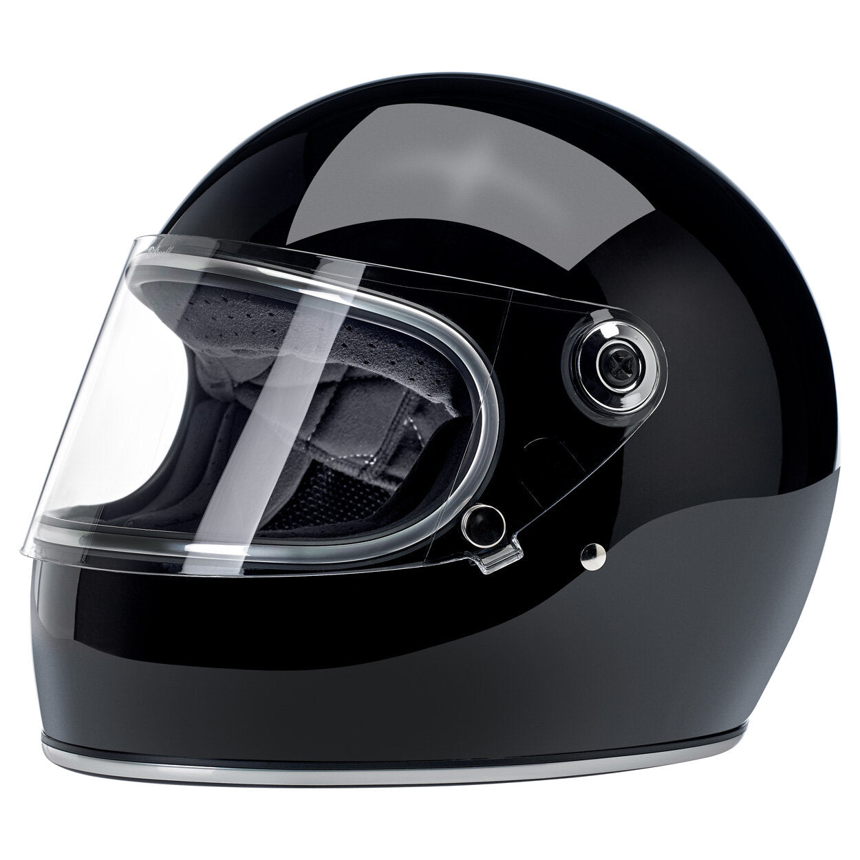 Biltwell Gringo S Helmet - Gloss Black