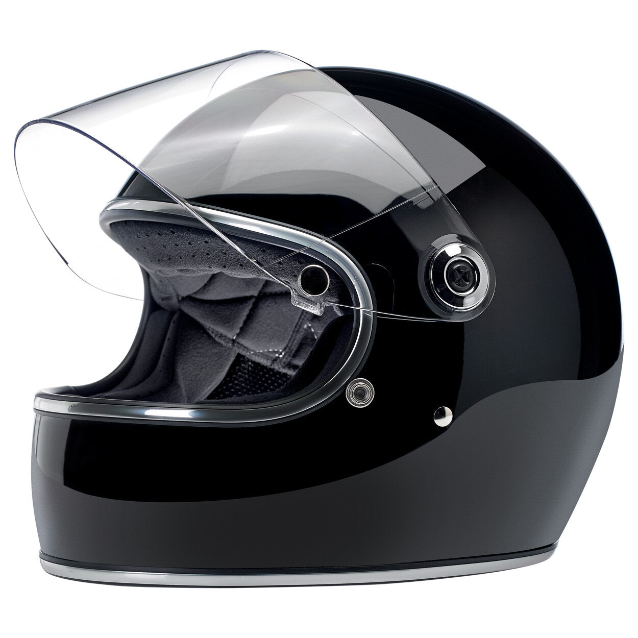 Biltwell Gringo S Helmet - Gloss Black