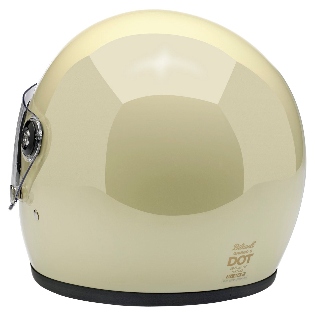 Biltwell Gringo S Helmet - Vintage White