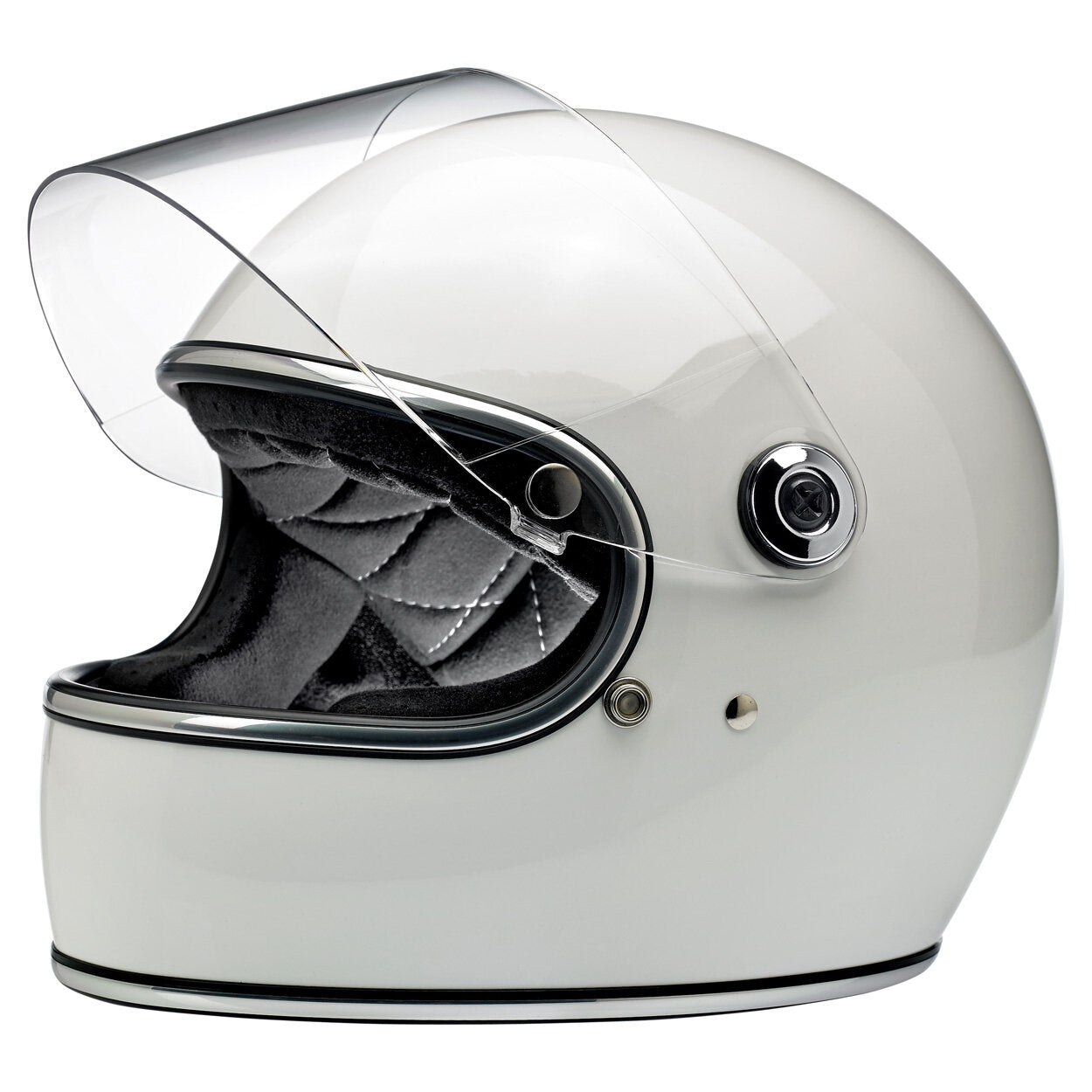 Biltwell Gringo S Helmet - Gloss White