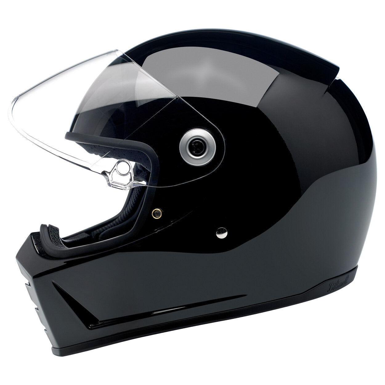 Biltwell Lane Splitter Helmet - Gloss Black