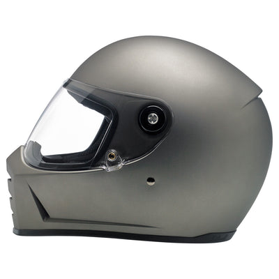 Biltwell Lane Splitter Helmet - Flat Titanium