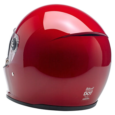 Biltwell Lane Splitter Helmet - Blood Red