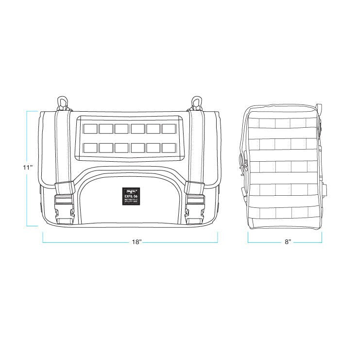 Biltwell EXFIL-36 Saddle Bags