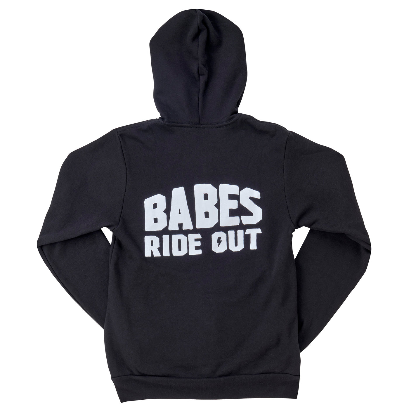 Power Up Zip Hoodie - Black