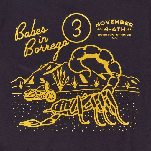 Borrego 2022 Tee - Black