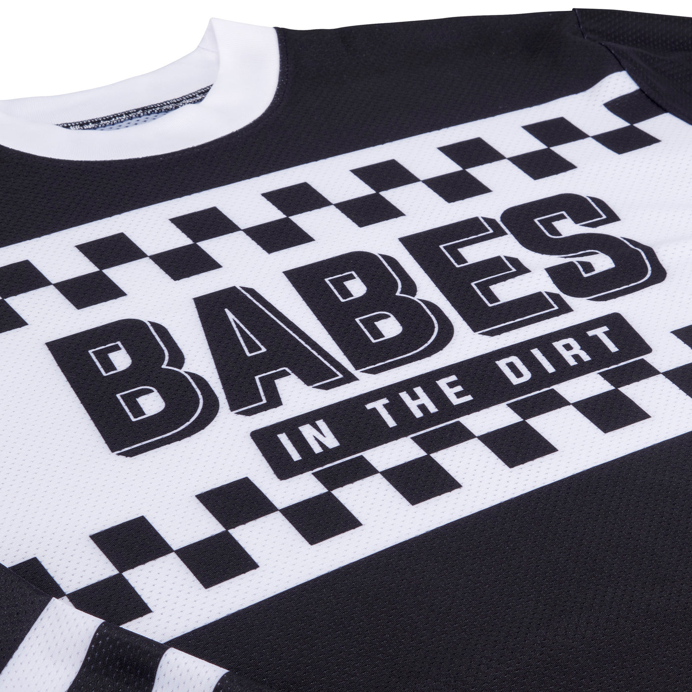 Step Up Jersey - Black/White