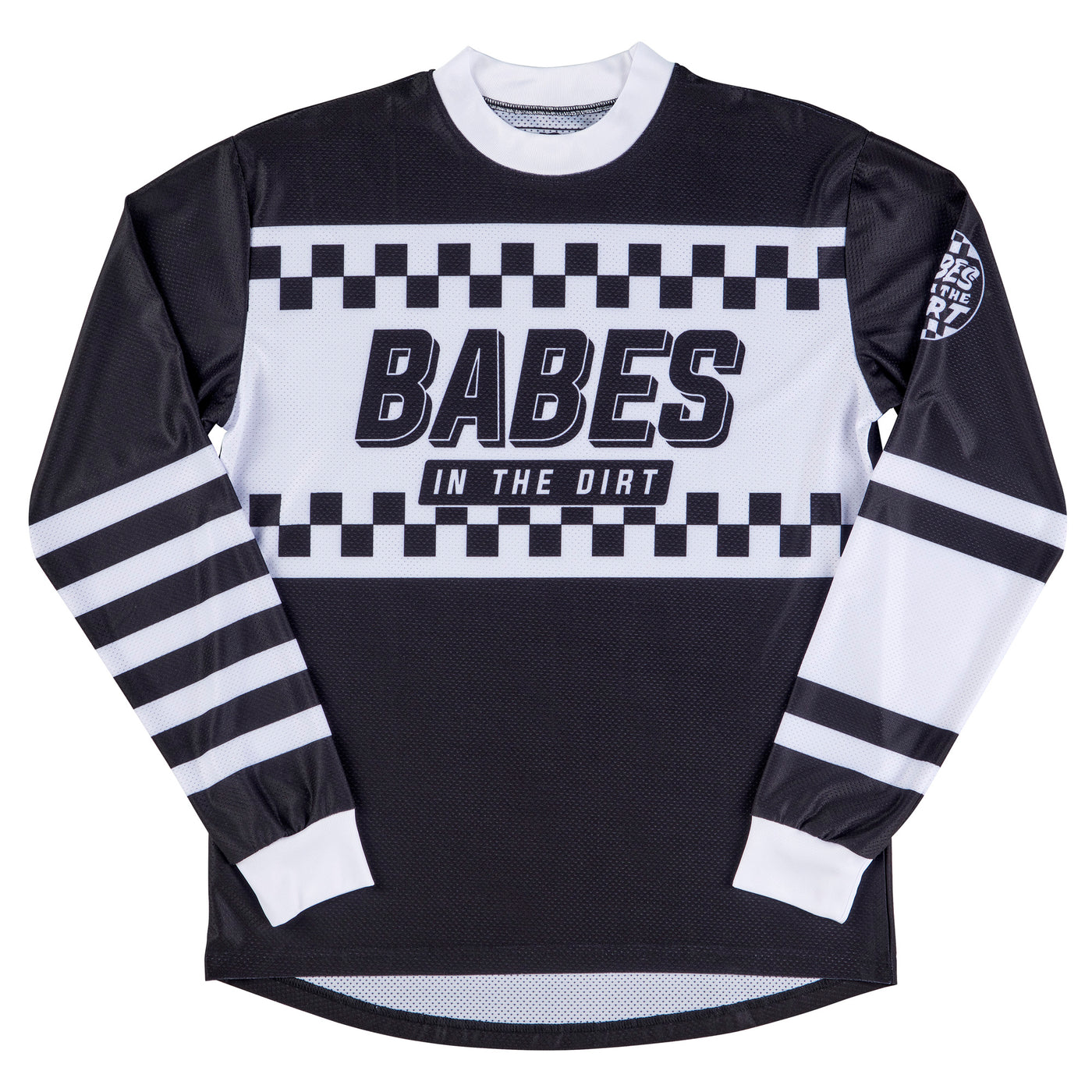 Step Up Jersey - Black/White