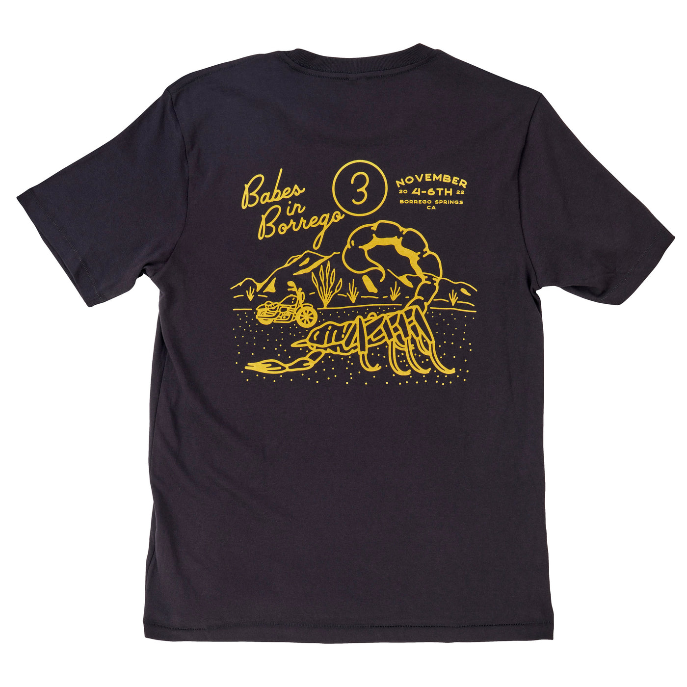 Borrego 2022 Tee - Black