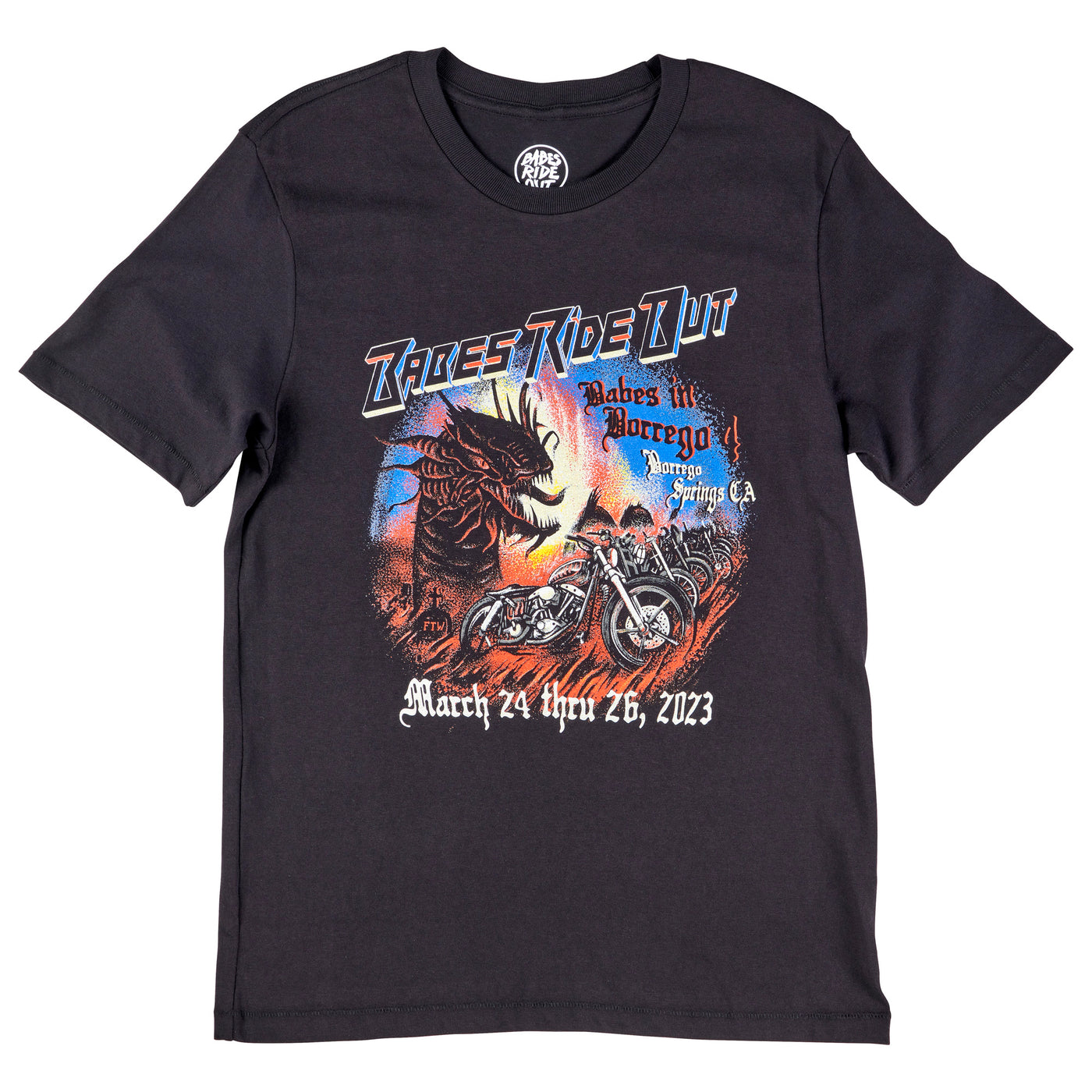 Borrego 2023 Tee - Black
