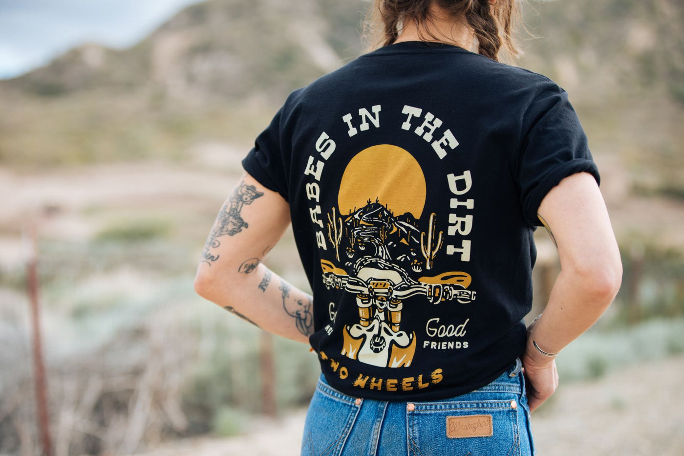 Open Trails Tee - Black