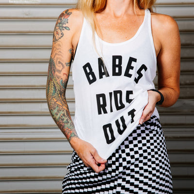 Rocker Tank Top - White