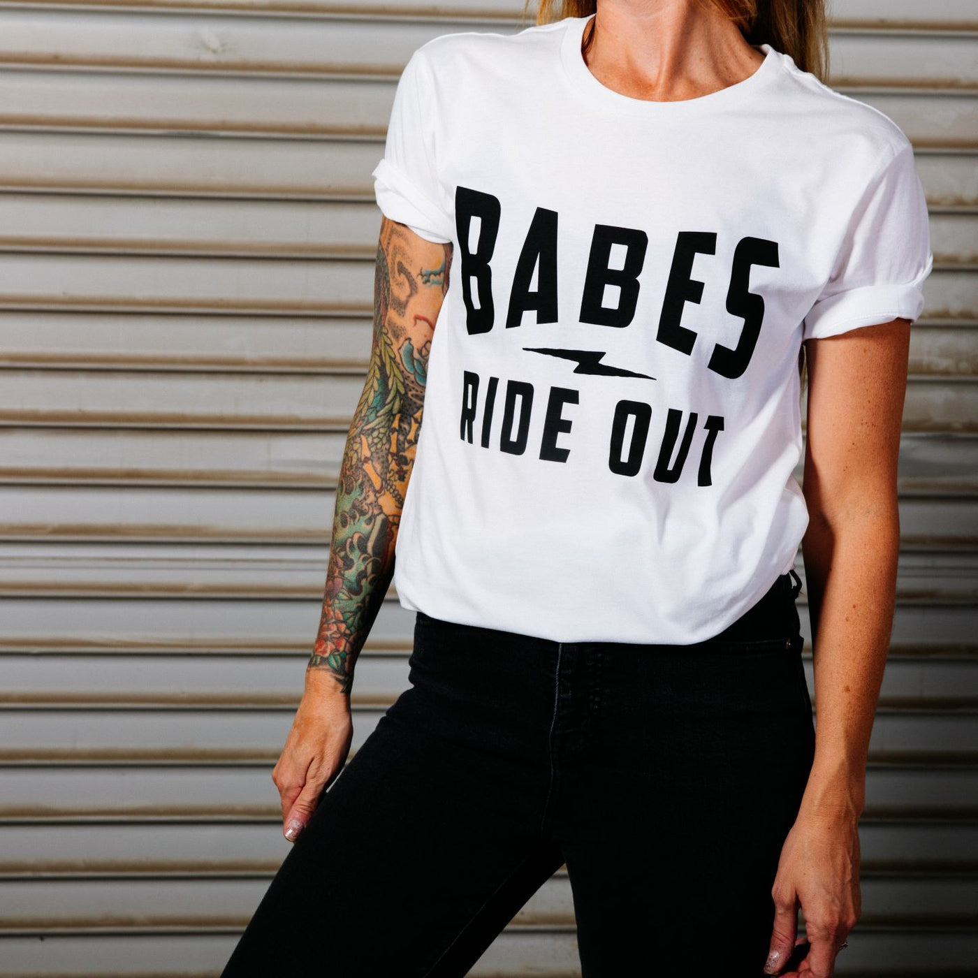 Road Warrior Tee - White
