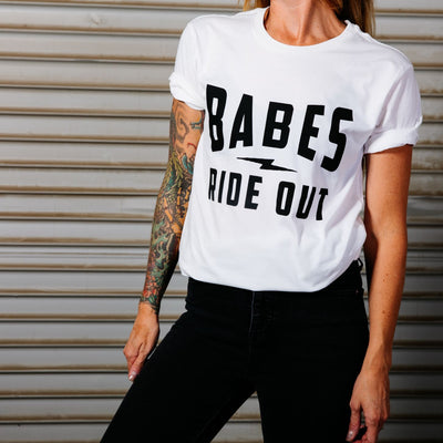 Road Warrior Tee - White